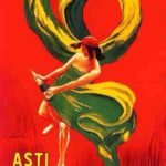 Шампанское Асти Чинзано Cinzano Asti Италия рекламный постер