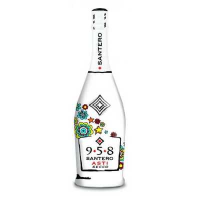Купить Шампанское Асти Секко (Asti Secco) Santero 958 сухое цена Италия