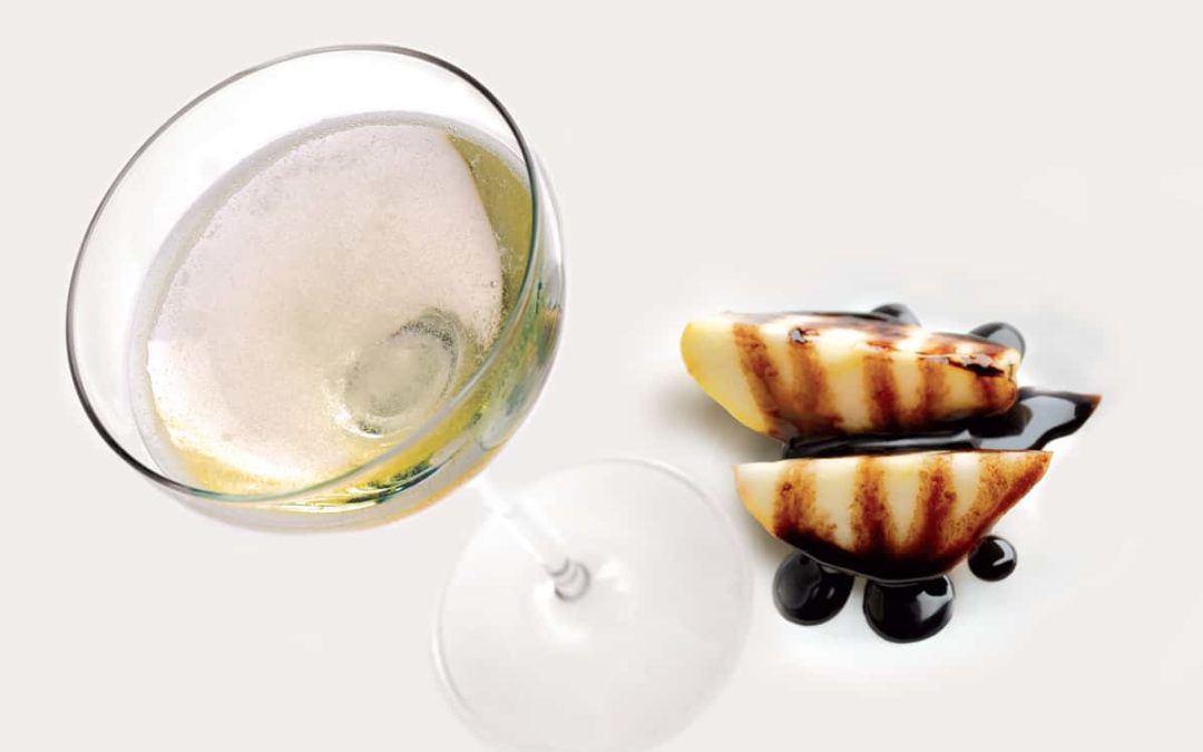 Груши в шампанском Asti DOCG (десерт)