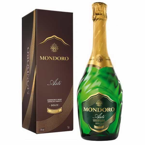 Купить Шампанское Asti Mondoro gift box / Асти Мондоро в подарочной упаковке Италия