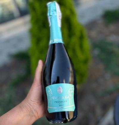 Купити Вино ігристе італьянське Prosecco DOC Veraluna Brut / Просекко Вералину, біле брют 11%