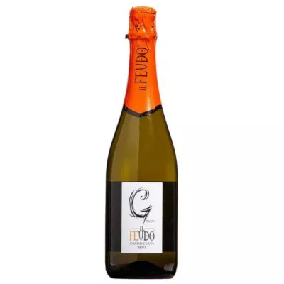 Купити Вино игристое "Grand-Cuvee IL Feudo Spumante Brut"0,75л бел.брют 11% (Италия ,Павия,TM"IL Feudo ")
