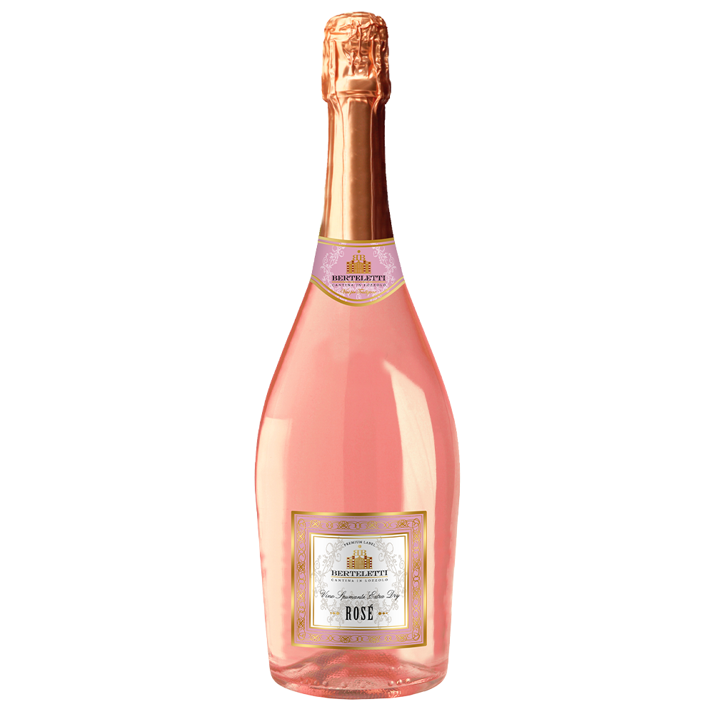 Купити Ігрісте вино Berteletti Extra Dry Rosé / Бертелетті Екстра Драй Розе