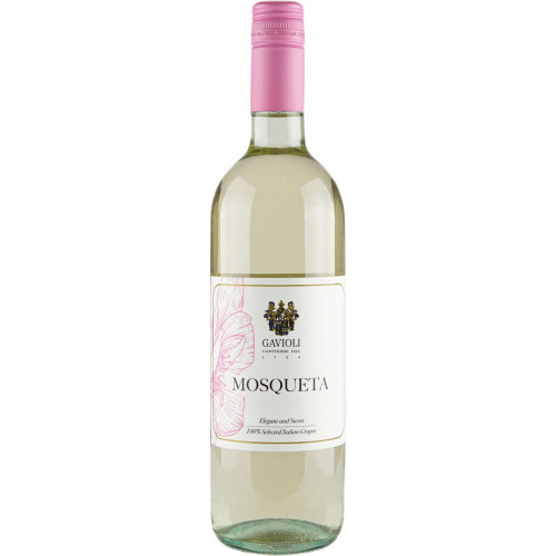 Купити Вино ігристе Mosqueta Gavioli Bianco / Москета Гавіолі Б’янко ігристе Італія, 5% П’ємонт