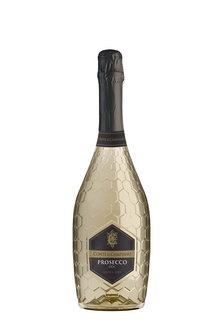 Вино ігристе Prosecco Conte di Campiano Diamont DOC / Просекко Конті ді Кампіано Діамонт ігристе Італія, 11% Венето