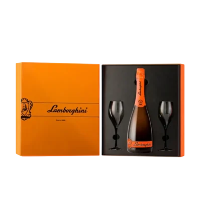 Подарунковий набір ігристе Prosecco Superiore Millesimato DOCG Lamborghini / Просекко Суперіоре Міллезімато ігристе набір Італія, Вальдоббьядене