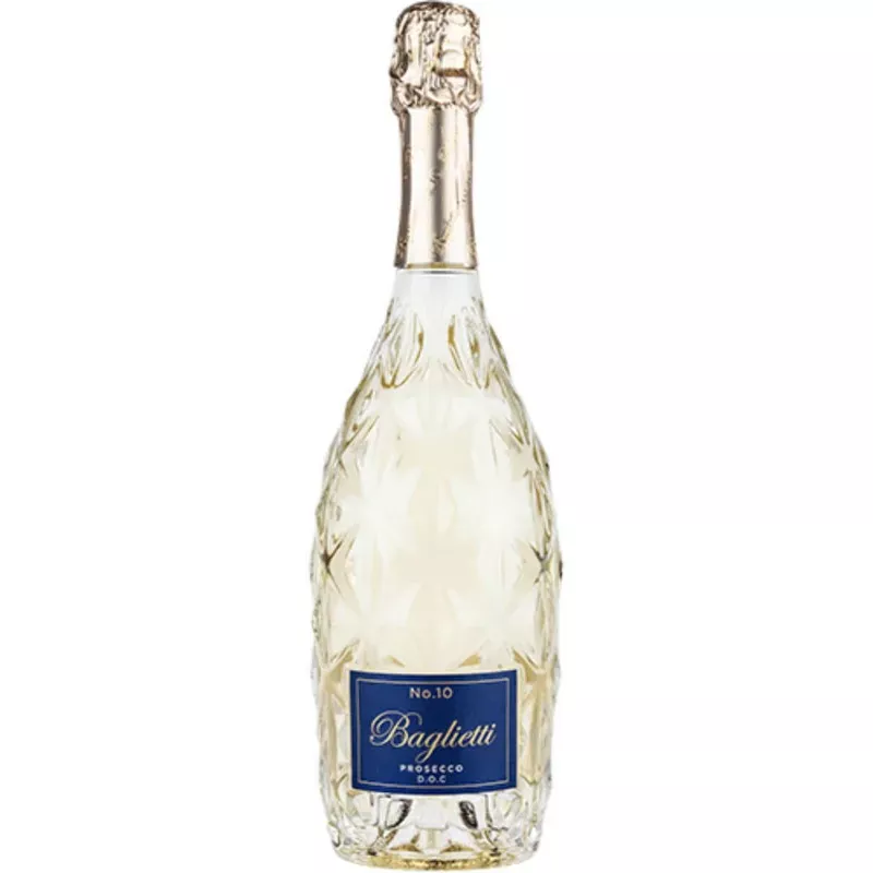 Вино ігристе Prosecco Spumante DOC Baglietti / Просекко Спуманте Бальєтті ігристе Італія, 11% Венето