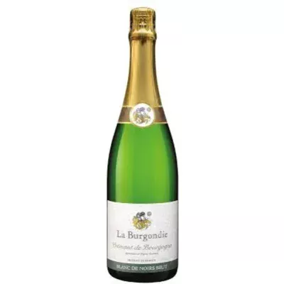 Ігристе вино Cremant de Bourgogne Blancs de Noirs Brut / Креман де Бургонь Блан де Нуар Брют. Франція, 12% Бургундія