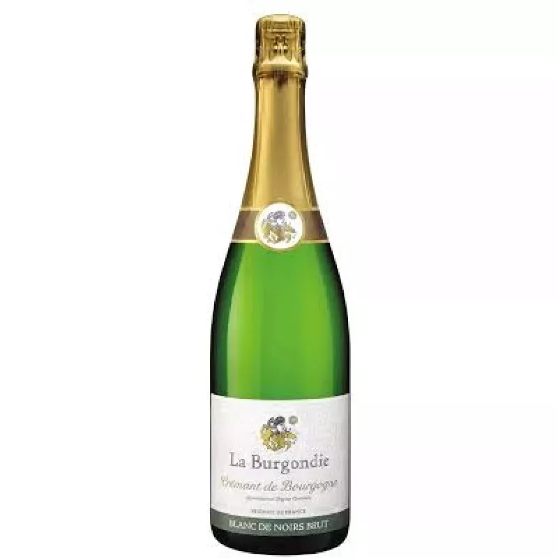 Ігристе вино Cremant de Bourgogne Blancs de Noirs Extra Brut / Креман де Бургонь Блан де Нуар Екстра Брют. Франція, 11,5% Бургундія