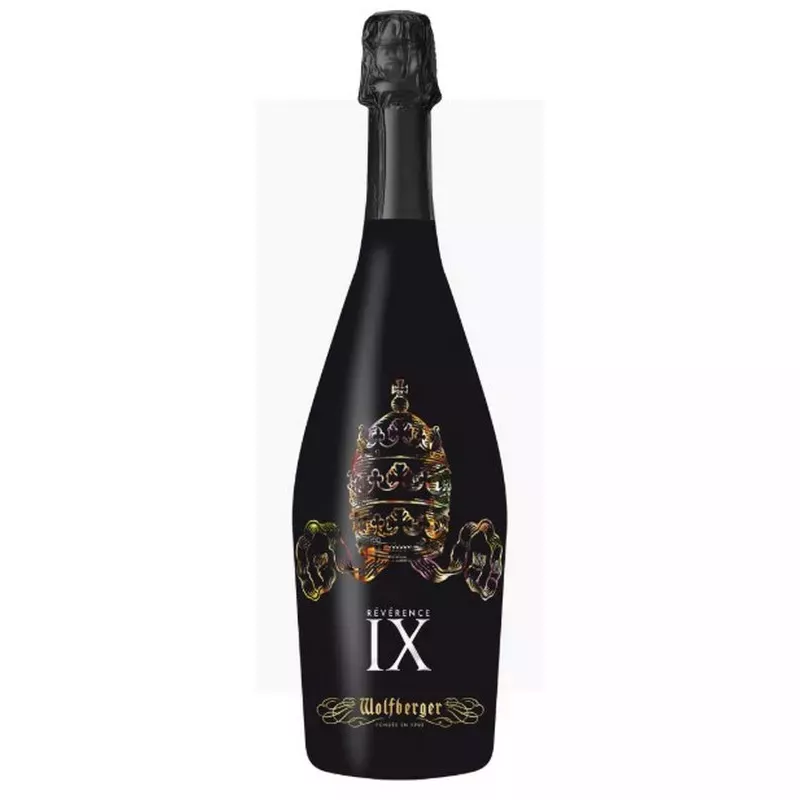 Ігристе вино Cremant d'Alsace Wolfberger Reverence IX / Креман д'Альзас Вольфберже Реверанс Брют. Франція, 12% Ельзас