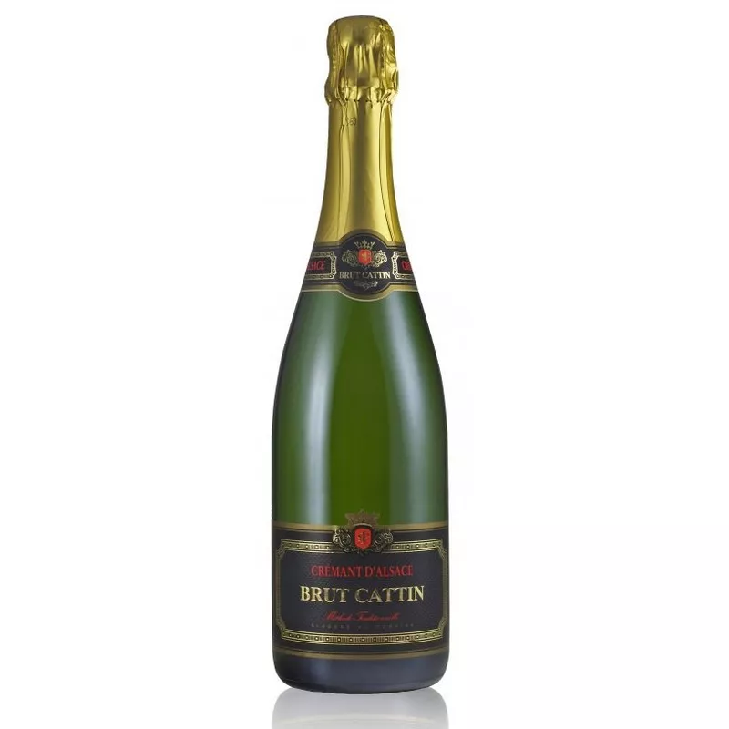 Ігристе вино Cremant d'Alsace Joseph Cattin Brut / Креман д'Альзас Жозеф Каттін Брют. Франція, 12% Ельзас