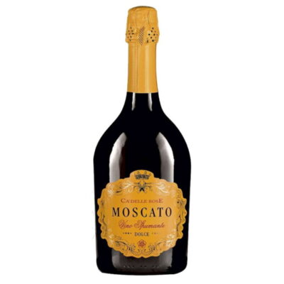 Купити Вино ігристе Moscato Spumante Dolce / Москато Спуманте Дольче, біле, 9,5%, Італія, Венето, Ca'delle Rose